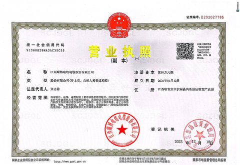 营业执照彩照